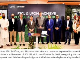 Islamabad (TNS) PTCL & Ufone achieve PCI DSS v4.0.1 certification, strengthening secure payment card data handling