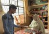ISLAMABAD (TNS) Officers distributes Eid gifts among families of martyrs
