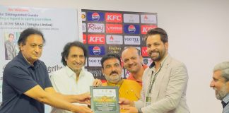 RAWALPINDI (TNS) Pakistan’s Milestone of 1,000 ODI Matches: Journalists Awarded ‘Excellence Awards’ by South Asian Sports Journalists Association RAWALPINDI