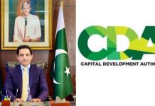 Islamabad (TNS) SOHAIL ASHRAF’S EXCELLENT ROLE IN SHAPING ISLAMABAD INTO A MODERN, DEVELOPED, ENVIRONMENTALLY SUSTAINABLE, TOURIST-FRIENDLY AND WORLD-CLASS CAPITAL