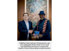 Islamabad (TNS) Archbishop Dr. Charles Agyinasare Concludes Historic Pakistan Mission with Strategic Visit to Ghana Consulate in Islamabad