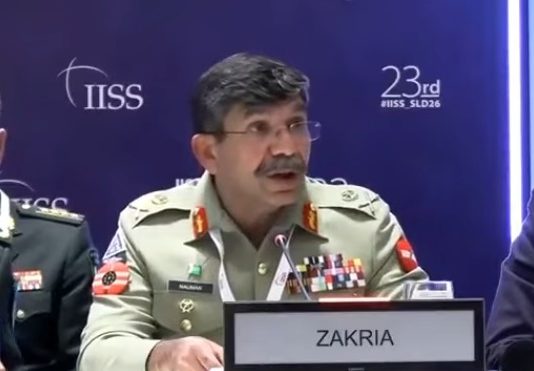 ISLAMABAD (TNS) SINGAPORE (Abbas Baig Mirza) Lieutenant General Nauman Zakria has emphasised that rapid technological advancements and military modernisation must be guided by ethics, responsibility and international cooperation, warning that emerging technologies are reshaping the global security landscape and creating new risks to strategic stability