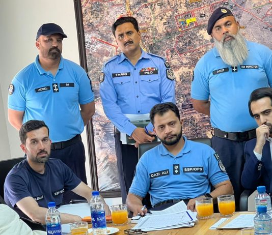 Islamabad (TNS) SSP Operations Islamabad chairs Muharram security coordination meeting