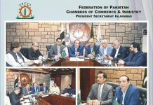 Islamabad (TNS) Mr. Atif Ikram Sheikh, President FPCCI, Chaired the 1st meeting of FPCCI’s Central Standing Committee on Media & Broadcosting.