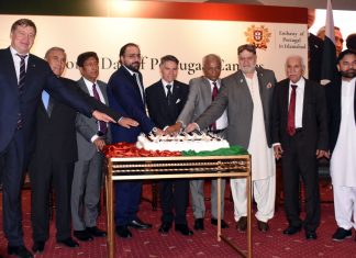 ISLAMABAD (TNS) Pakistan, Portugal reaffirm growing partnership at National Day reception