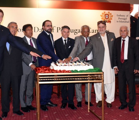 ISLAMABAD (TNS) Pakistan, Portugal reaffirm growing partnership at National Day reception