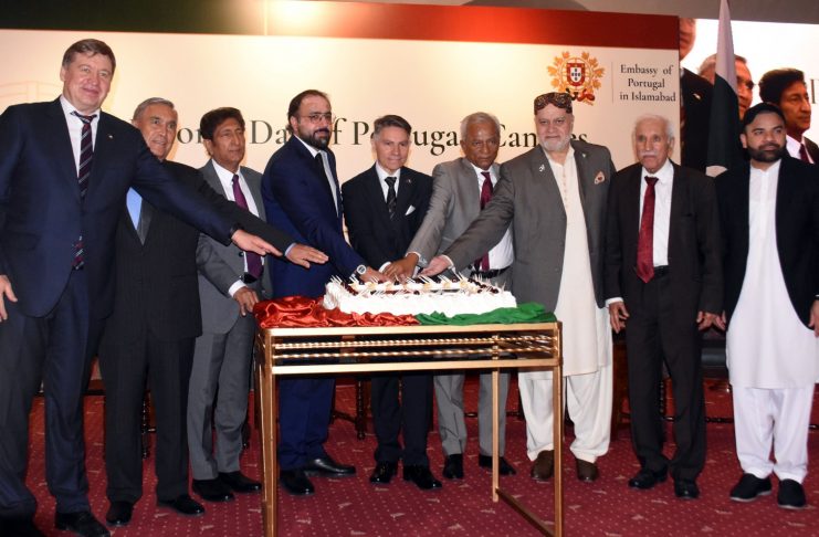 ISLAMABAD (TNS) Pakistan, Portugal reaffirm growing partnership at National Day reception