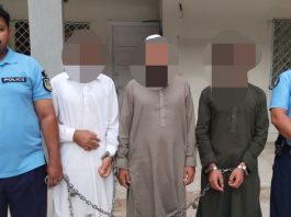 Islamabad (TNS) Blind murder case cracked, three accused arrested in woman killing