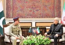 RAWALPINDI (TNS) Field Marshal Syed Asim Munir calls on Iranian President