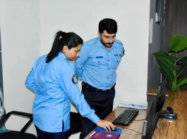 Islamabad (TNS) ASP Mehak Fatima pays surprise visits to Shahzad Town police station