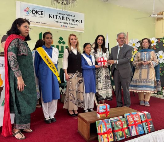 Islamabad (TNS) DICE Forum and Embassy of Bulgaria Join Hands to Promote Literacy Through KITAB Project