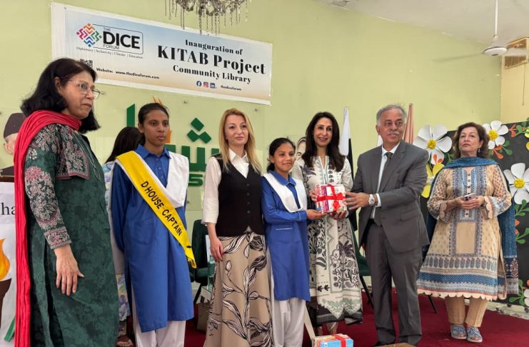 Islamabad (TNS) DICE Forum and Embassy of Bulgaria Join Hands to Promote Literacy Through KITAB Project