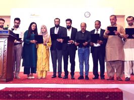 ISLAMABAD (TNS) World Sports Journalists Day. Information Minister Attaullah Tarar pays tribute to the journalist community ..