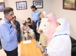 Islamabad (TNS) IGP holds Khuli Katchery to address public grievances