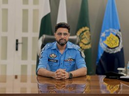Islamabad (TNS) Captain (R) Hamza Humayun assumes charge as SSP Operations Safe City