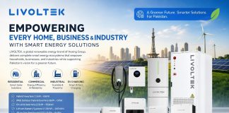 Islamabad (TNS) LIVOLTEK – Empowering Every Home, Business & Industry with Smart Energy Solutions
