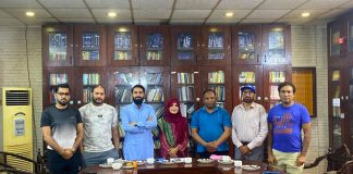 Rawalpindi (TNS) RISJA ANNOUNCES THREE-MEMBER EVENTS COMMITTEE TO DRIVE PROFESSIONAL DEVELOPMENT AND MEMBER ENGAGEMENTISLAMABAD, PAKISTAN