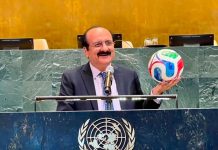 ISLAMABAD (TNS) Pakistan’s global role in promoting youth mental health through sports