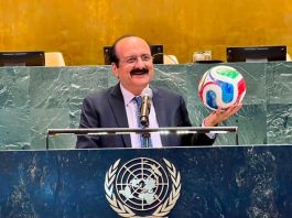 ISLAMABAD (TNS) Pakistan’s global role in promoting youth mental health through sports
