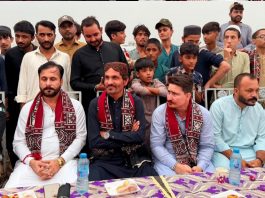 Karachi (TNS) Benazir Bhutto Cricket Tournament Held in UC-10; Rehmat Mandokhail and SHO Sarfaraz Commando Pledge Support for Sports and Youth