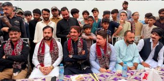 Karachi (TNS) Benazir Bhutto Cricket Tournament Held in UC-10; Rehmat Mandokhail and SHO Sarfaraz Commando Pledge Support for Sports and Youth