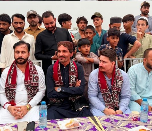 Karachi (TNS) Benazir Bhutto Cricket Tournament Held in UC-10; Rehmat Mandokhail and SHO Sarfaraz Commando Pledge Support for Sports and Youth