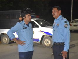 Islamabad (TNS) DIG visits various duty points; reviews security arrangements