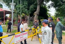 Islamabad (TNS) SSP Operations remains active, reviews Church security on Sunday