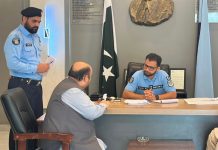 Islamabad (TNS) SSP Operations holds open court to resolve public grievances