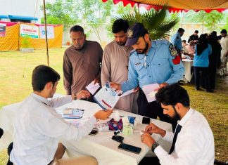 Islamabad (TNS) Free Medical Camp Provides Comprehensive Health Screening for Islamabad Police officials