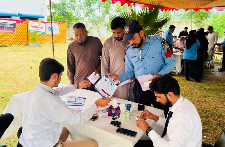 Islamabad (TNS) Free Medical Camp Provides Comprehensive Health Screening for Islamabad Police officials