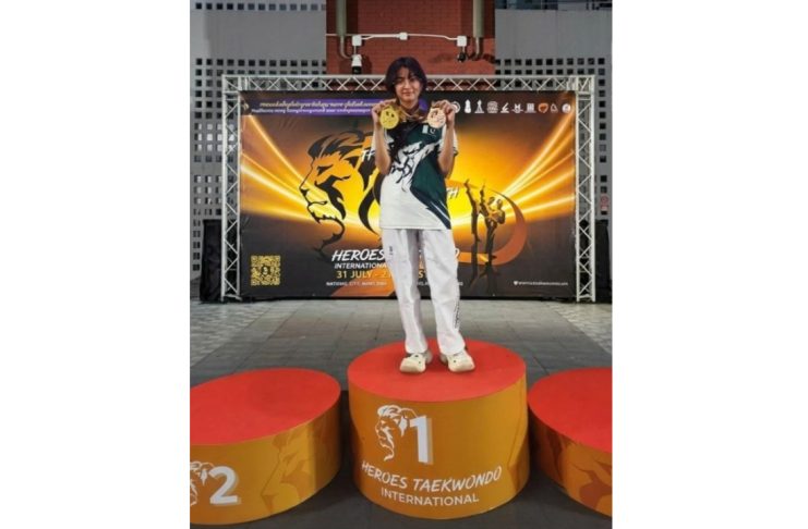 ISLAMABAD (TNS) Pakistan’s Saniya Nouman Khan Wins Gold and Bronze at 9th Heroes International Taekwondo Championship 2026, Pattaya City, Thailand ISLAMABAD, Pakistan | 2 August 2026