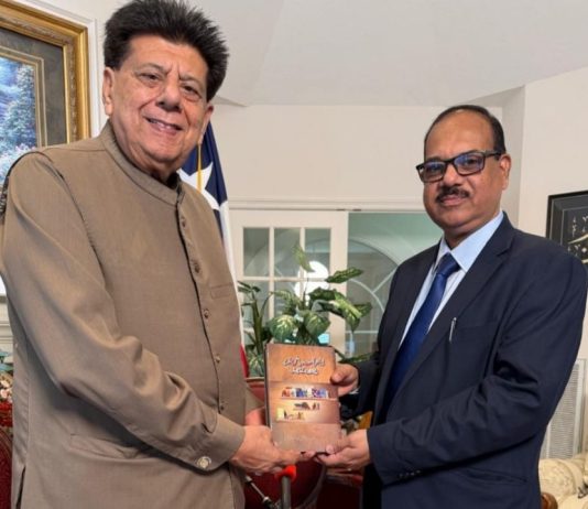 KARACHI (TNS) Delegation of the Muthada Healthcare Committee Meets Chairman of Quaid-e-Azam Foundation USA, Professor Dr. Asif Riaz Qadir.