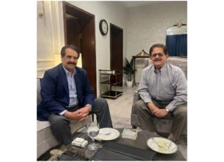 ISLAMABAD (TNS) Former chief of army staff Gen (retd) Raheel Sharif met social and public figure Sardar Shoaib Mumtaz Khan Khattar on Sunday, where matters of national importance were discussed.