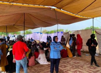 Islamabad (TNS) DIG Headquarters inspects women candidates physical and running tests at police lines recruitment centre