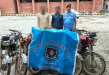 Islamabad (TNS) Wanted members of bike lifter gangs arrested