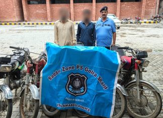 Islamabad (TNS) Wanted members of bike lifter gangs arrested