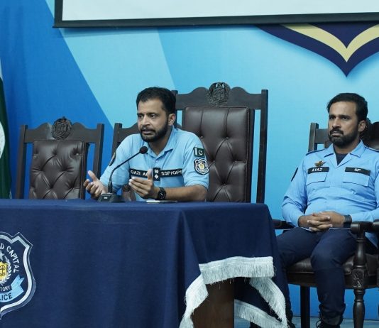 Islamabad (TNS) Zero tolerance for corruption, no leniency for criminals; says SSP Operations Islamabad