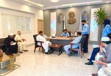 Islamabad (TNS) SSP Operations holds open court to resolve public grievances، the SSP Operations Qazi Ali Raza held an open court at his office under the open door policy to ensure the immediate redressal of citizens problems.