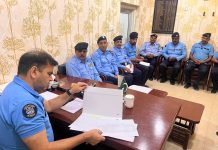 Islamabad (TNS) SP Saddar Zone Orders Swift Action Against Criminals and Proclaimed Offenders