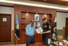 Islamabad (TNS) SSP Special Protection Unit Recognizes Outstanding Performance, Awards Appreciation Certificates to Officers & officials