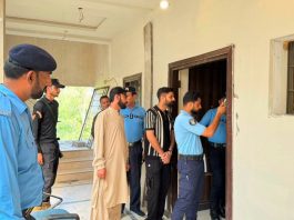 Islamabad (TNS) SSP Operations Islamabad visits Shalimar Police Station and Capital Patrol Unit Headquarters