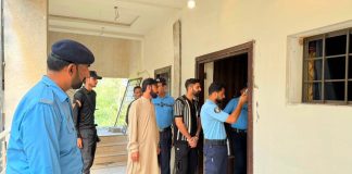 Islamabad (TNS) SSP Operations Islamabad visits Shalimar Police Station and Capital Patrol Unit Headquarters