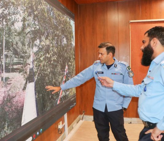 Islamabad (TNS) DIG Security Islamabad reviews Safe City Surveillance, Orders 24/7 System Readiness۔