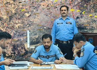 Islamabad (TNS) SSP Operations holds meeting with officers of Soan and Rural zones