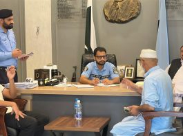 Islamabad (TNS) SSP Operations holds open court to resolve public grievances