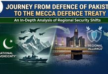 ISLAMABAD (TNS) Journey from Defence of Pakistan to the Mecca Defence Treaty