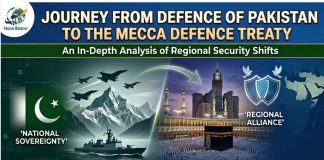 ISLAMABAD (TNS) Journey from Defence of Pakistan to the Mecca Defence Treaty