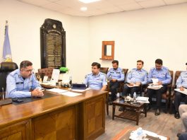 Islamabad (TNS) DIG Security Islamabad Rana Umar Farooq Chairs Key Meeting on Security of Chinese Nationals
