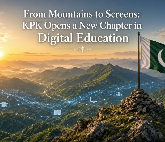 Islamabad(TNS) : From Mountains to Screens: KPK Opens a New Chapter in Digital Education